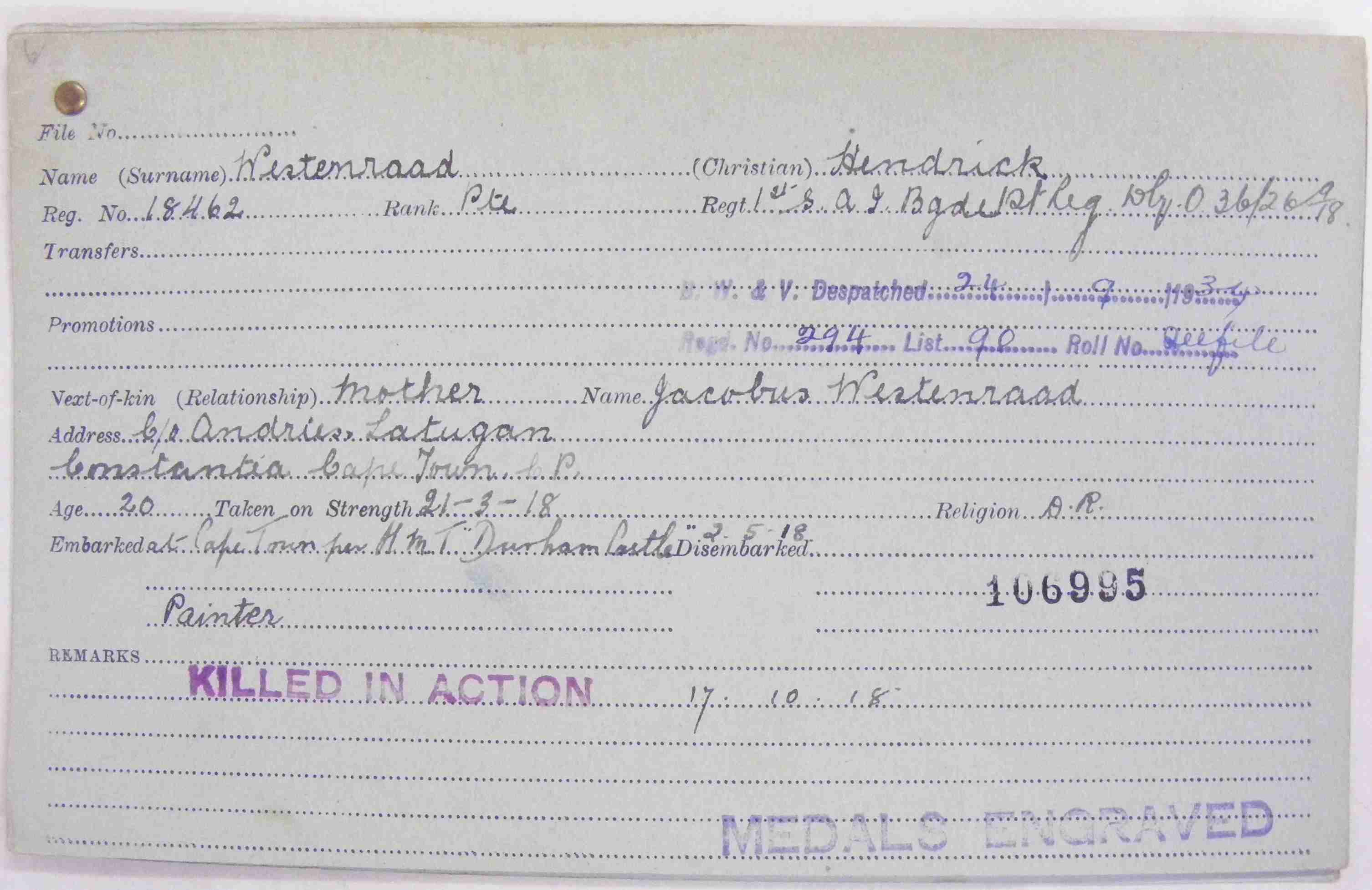 Photo from /search/photos/Archive WW1 Cards/Last Name - W/WESTENRAAD_H.jpg